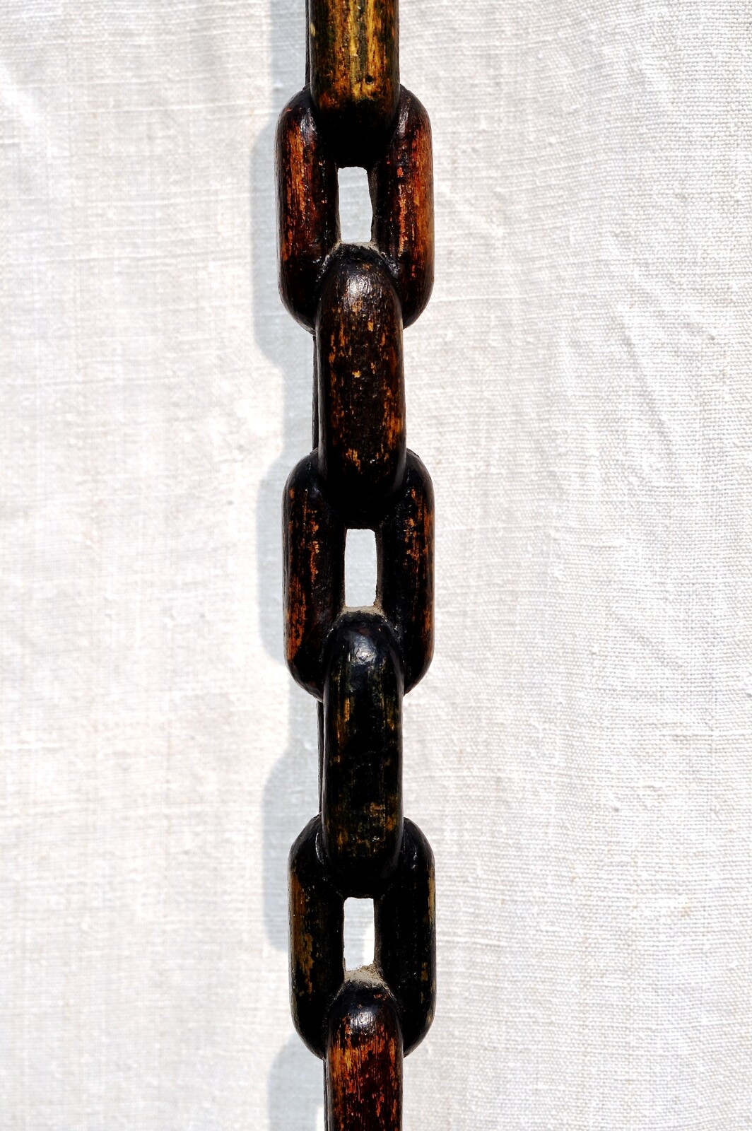 An unusual Whalers-Art wood Walking stick, U.S.A. or Europe ca. 1900