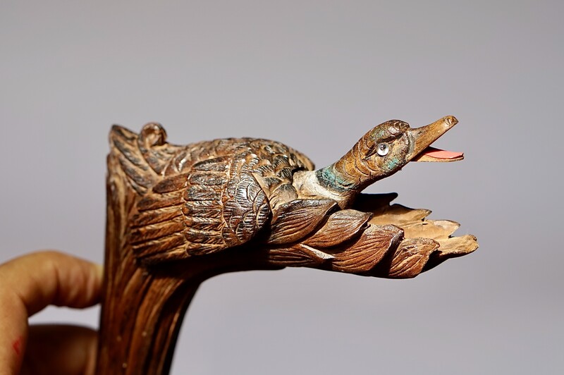 Automaton Duck, System mascot Cane. Austria, ca.1900